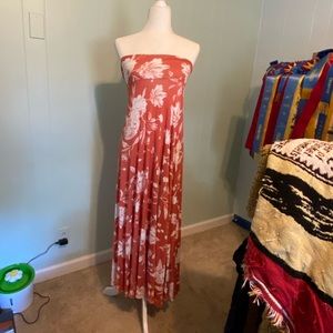 Rachel Pally orange print Maxi skirt/dress